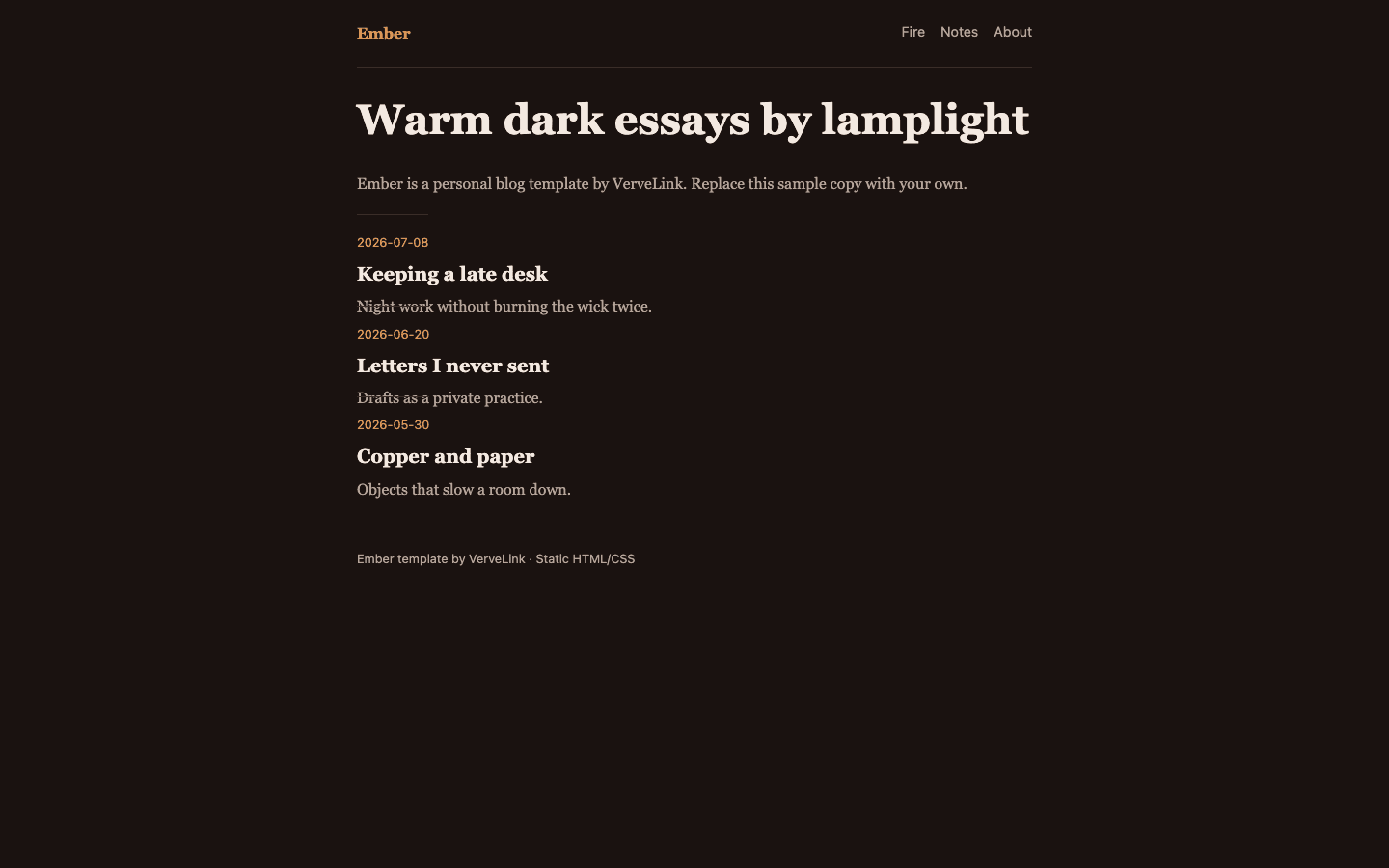 Ember template preview